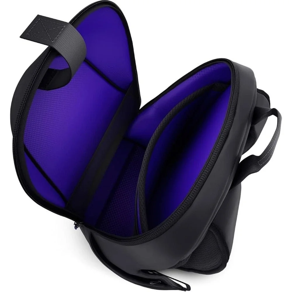 Alienware Horizon 18 Inch Laptop Gaming Backpack Black Purple AW2322P